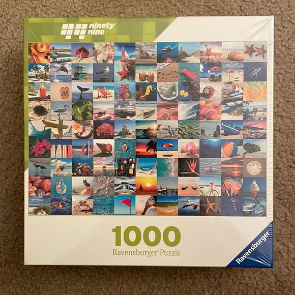 Ravensburger Games Ravensburger 00 Piece Puzzle 99 Seaside Moments